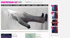 Desktop Screenshot of contemporary-art.com