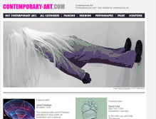 Tablet Screenshot of contemporary-art.com